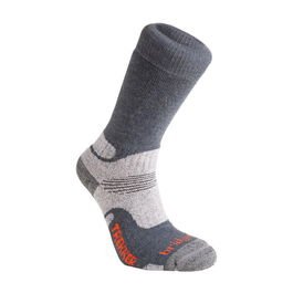 Bridgedale Mens Hike Midweight Merino Performance Boot Socks Gunmetal