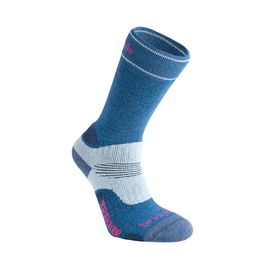 Bridgedale Womens Hike Midweight Merino Performance Boot Socks Blue Sky