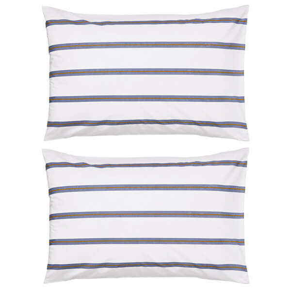 Joules Galley Grade Floral Standard Pillowcase Pair Chalk