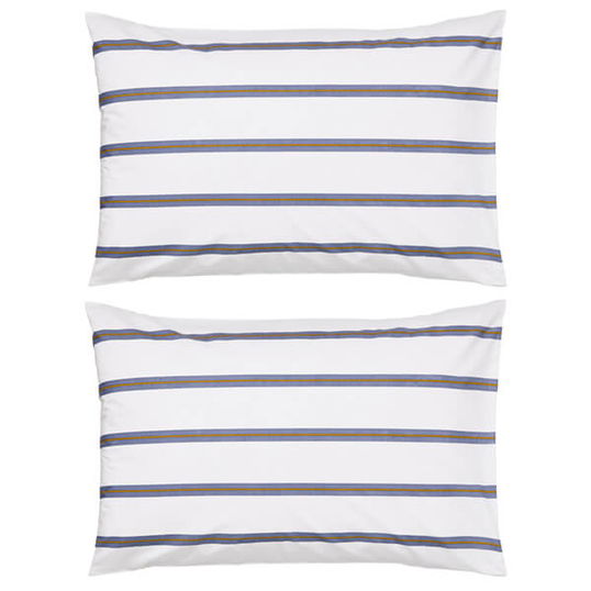 Joules Galley Grade Floral Standard Pillowcase Pair Chalk