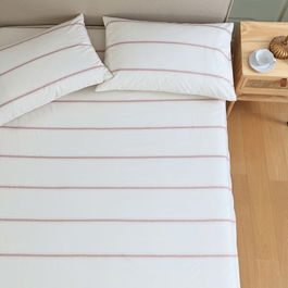 Royal Botanic Gardens Kew Paeonia King Size Fitted Sheet with 2 Pillowcases