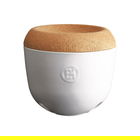 Emile Henry Chalk Garlic Pot