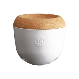 Emile Henry Chalk Garlic Pot