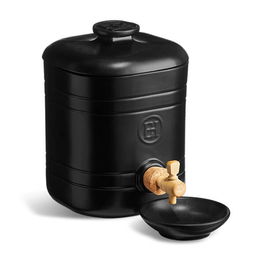 Emile Henry Black Truffle Vinegar Pot 2.0L
