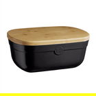 Emile Henry Black Truffle Bread Box