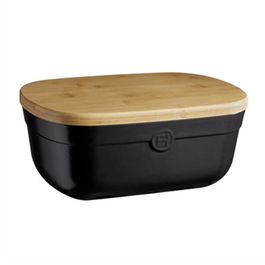 Emile Henry Black Truffle Bread Box