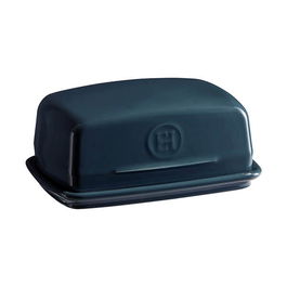 Emile Henry Blue Flame Butter Dish