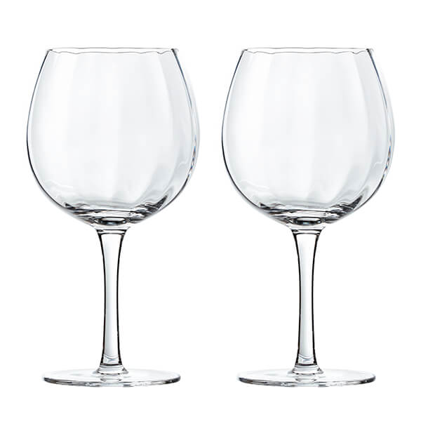 Artisan Street Ripple Balloon Gin Glasses Set of 2