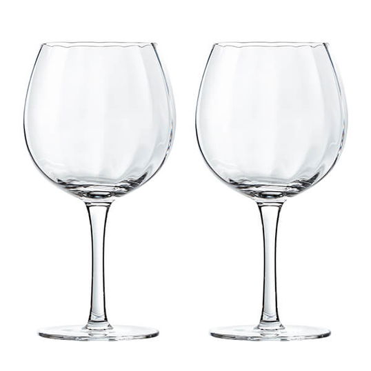 Artisan Street Ripple Balloon Gin Glasses Set of 2