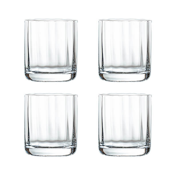 Artisan Street Ripple Short Tumbler Glasses Set of 4