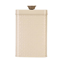 Artisan Street Embossed Storage Canister