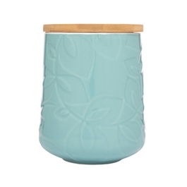 Catherine Lansfield Inga Storage Jar Teal