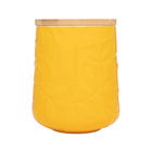Catherine Lansfield Inga Storage Jar Yellow