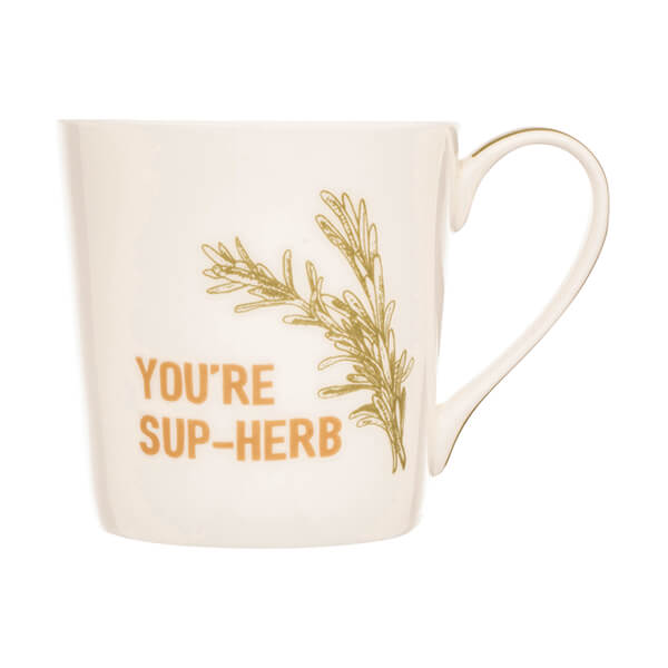 Siip Sup-Herb Cone Mug Green