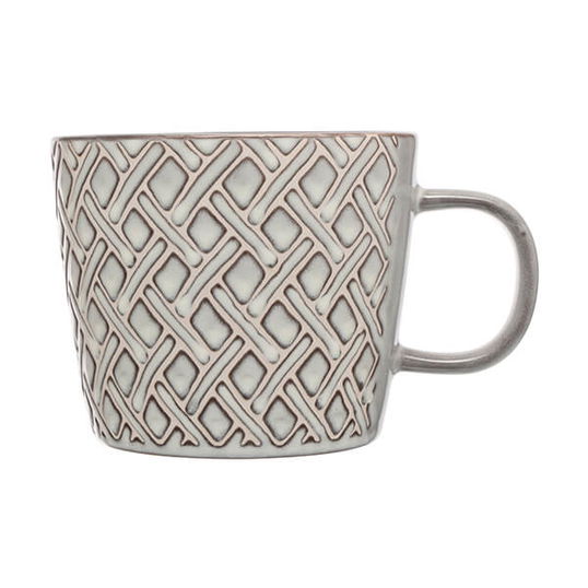 Siip Reactive Glaze Grey Mug Diamond