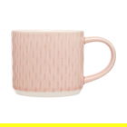 Siip Embossed Teardrop Mug Pink