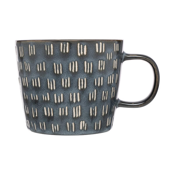 Siip Reactive Glaze Lined Mug Navy