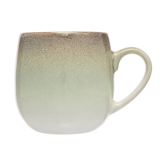 Siip Reactive Glaze Ombre Mug Green