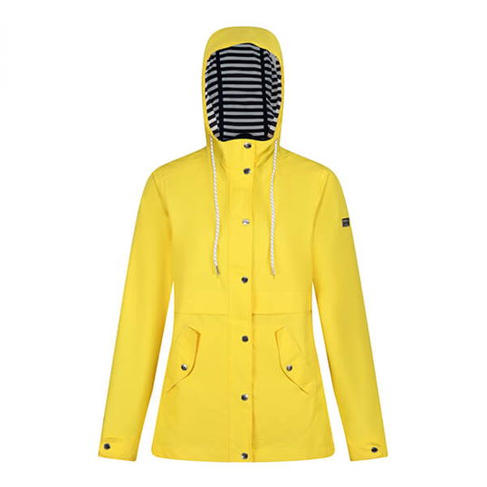 Regatta Womens Bayla Waterproof Rain Jacket Maize Yellow