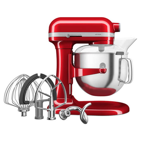 KitchenAid Artisan Candy Apple 6.6L Bowl Lift Food Mixer
