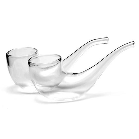Bar Bespoke Pipe Sipping Glasses 2 Pack