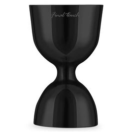 Final Touch Double Jigger Black