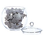 Mixology Vintage Globe Ice Bucket Silver