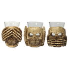 Bar Bespoke Drink No Evil Shot Glasses