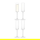 LSA Otis Champagne Flute 150ml Set Of 4