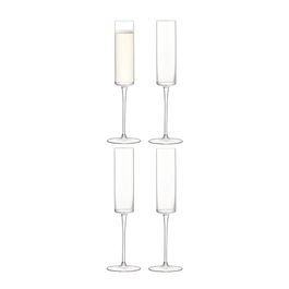 LSA Otis Champagne Flute 150ml Set Of 4