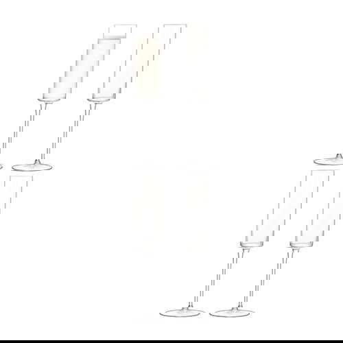 LSA Otis Champagne Flute 150ml Set Of 4