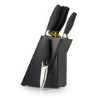 Taylor`s Eye Witness Brooklyn Brass 5 Piece Knife Block Set