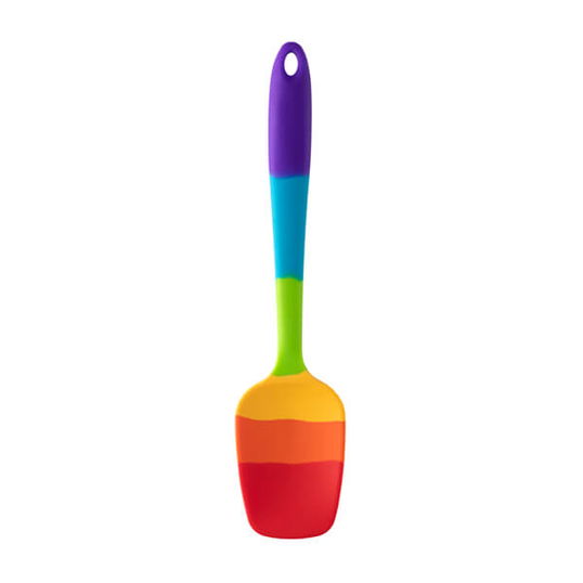 Taylor`s Eye Witness Rainbow Silicone Spatula Spoon