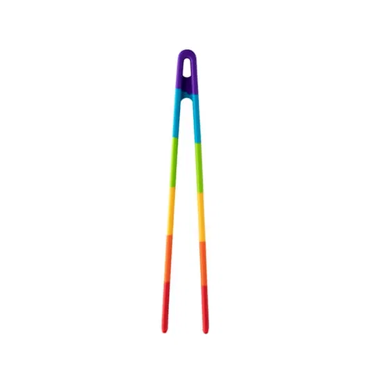 Taylor`s Eye Witness Rainbow Silicone Tongs