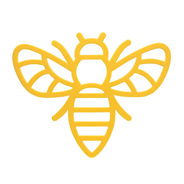 Taylor's Eye Witness Silicone Honey Bee Trivet