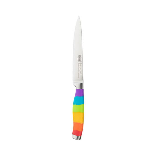 Taylor`s Eye Witness Rainbow 13cm Serrated Utility Knife