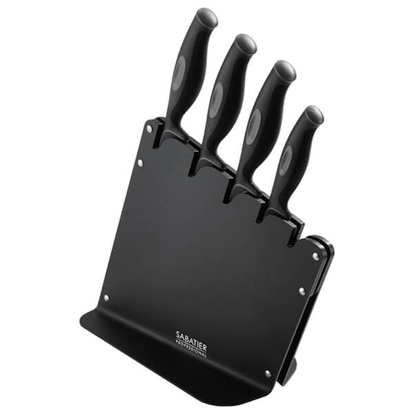 Sabatier Professional L'Expertise 5 Piece Soft Grip Kitchen Knife Block Set