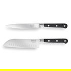 Sabatier Professional 2 Piece Utility & Santoku Knife Set