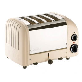 Dualit Classic Vario AWS Utility Cream 4 Slot Toaster