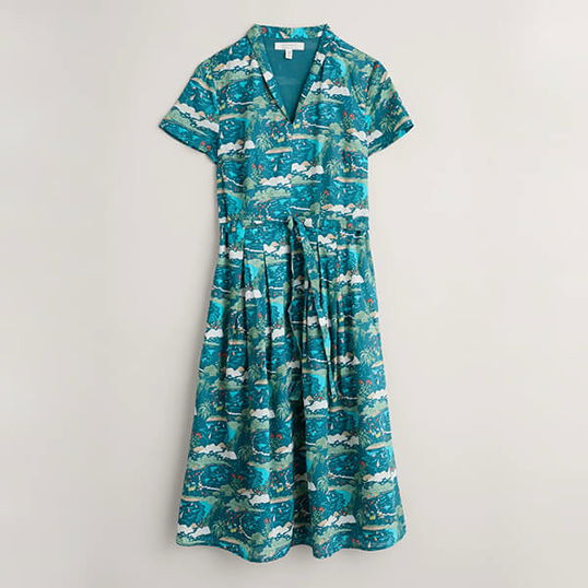 Seasalt Top Terrace Dress Cornish Coves Atlantic