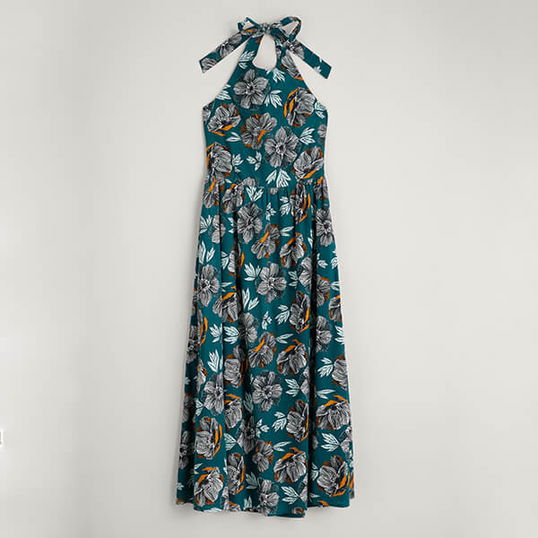 Seasalt Summer Soul Dress Peony Dark Wreckage