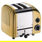 Dualit Classic Vario AWS Brass 2 Slot Toaster