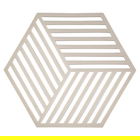 Zone Denmark Hexagon Warm Grey Trivet