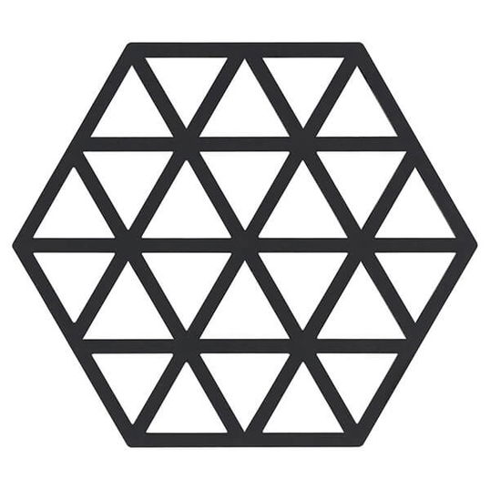 Zone Denmark Triangles Black Trivet
