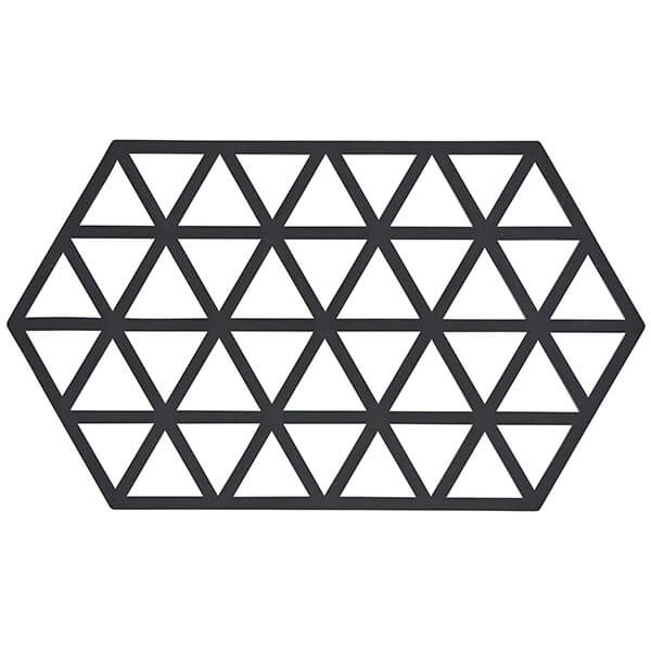 Zone Denmark Triangles Black Long Trivet