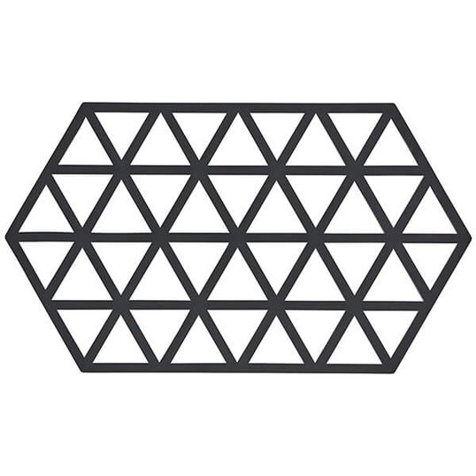 Zone Denmark Triangles Black Long Trivet