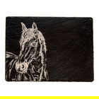 The Just Slate Company Horse Portrait Slate Cheese Board