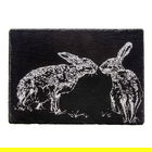 The Just Slate Company Kissing Hares Slate Cheese Board