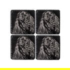 The Just Slate Company Set of 4 Cocker Spaniel Slate Coasters