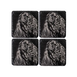 The Just Slate Company Set of 4 Cocker Spaniel Slate Coasters